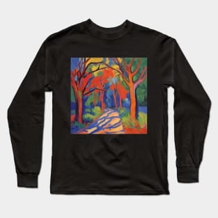 in to the woods les Fauves fauvism art Long Sleeve T-Shirt